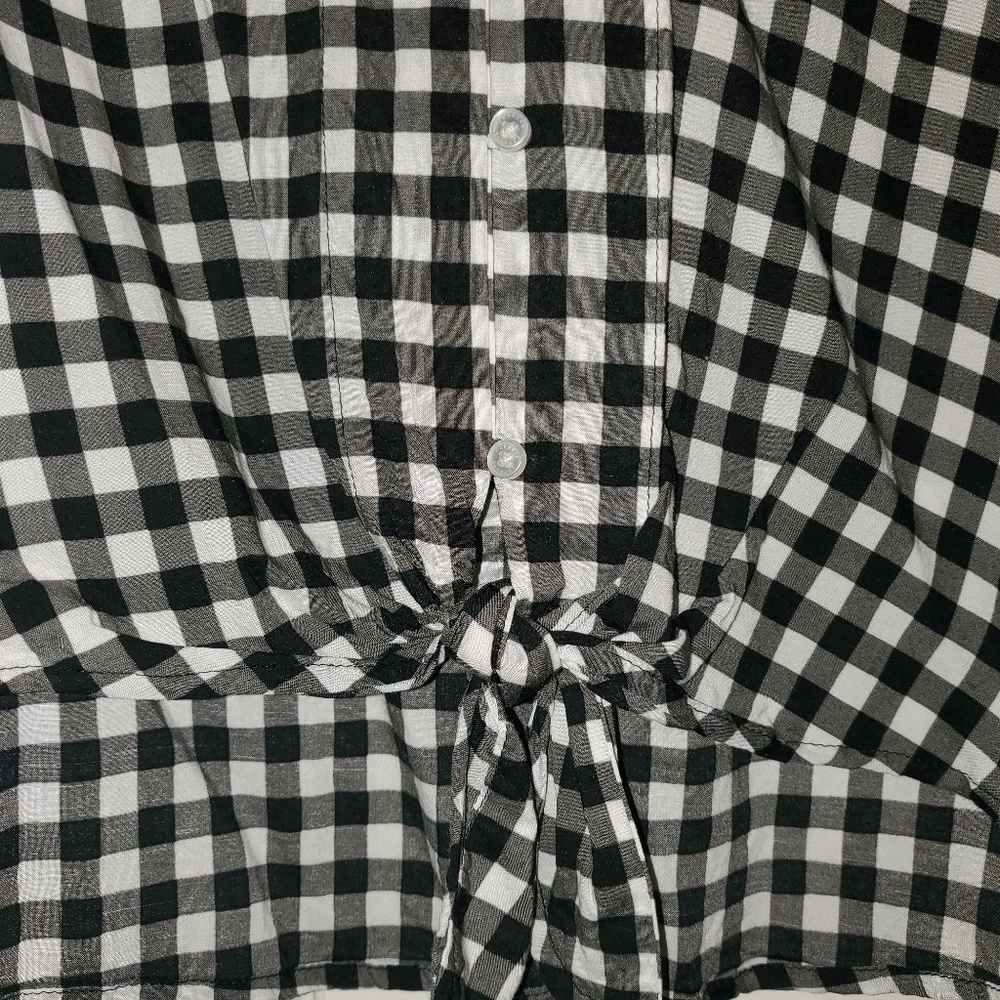 Express gingham top - Picture 2 of 5